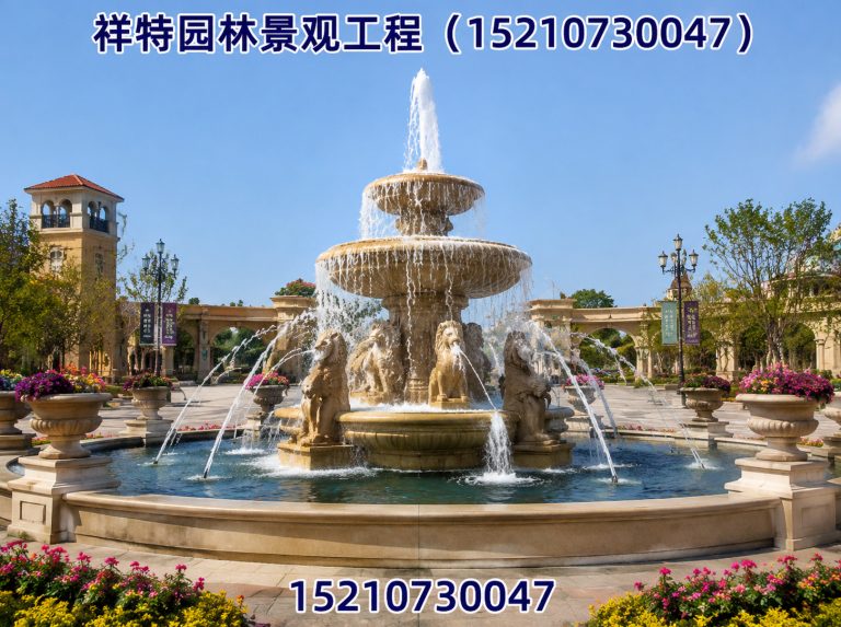 清苑区祥特园林景观工程展示图